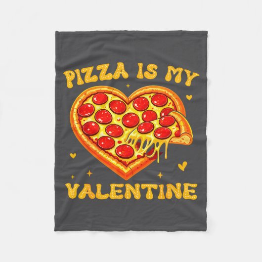 Couverture Polaire Zza est mon Valentin drôle de la Saint-Valentin cœ (Devant)