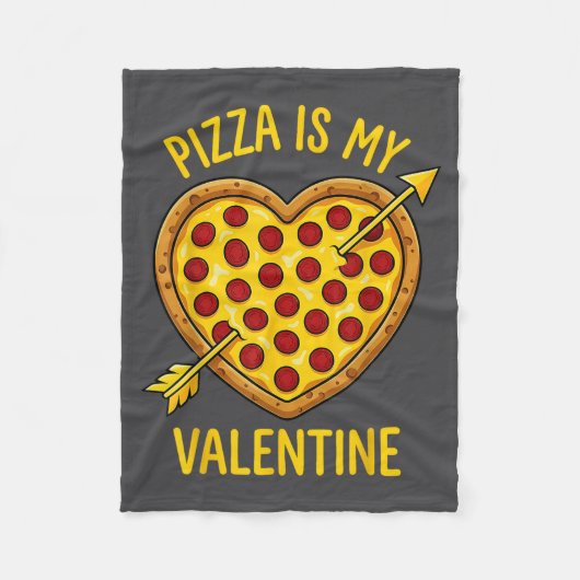 Couverture Polaire Zza est mon Valentin drôle de la Saint-Valentin ga (Devant)