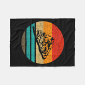 Couverture Polaire Zza Slice Retro Style Vintage  (Devant (Horizontal))