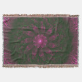 Couverture Polka Dot Bloom – Art botanique fractal (Devant)