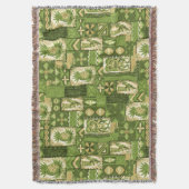 Couverture Pomaika’i Tiki Tapa Vintage Hawaïen (devant Vertical)