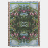 Couverture Pommes rouges sur la peinture de l'arbre Abstrait (devant Vertical)