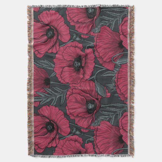 Couverture Poppies à Viva Magenta (devant Vertical)