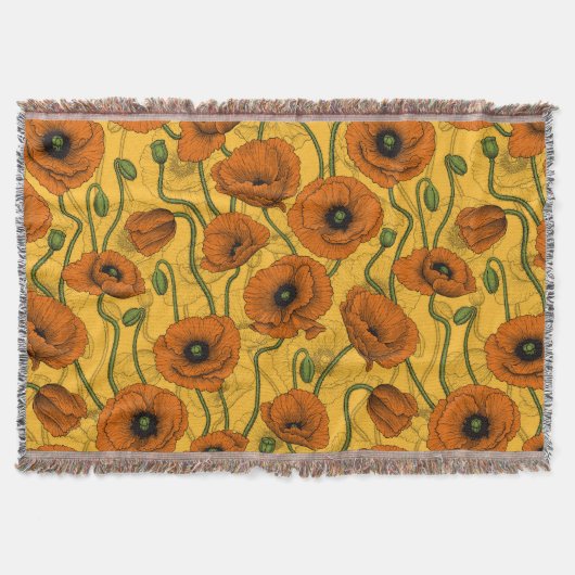 Couverture Poppies orange (Devant)