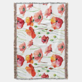 Couverture Poppy Blossom : Simple Arrière - plan sans couture (devant Vertical)