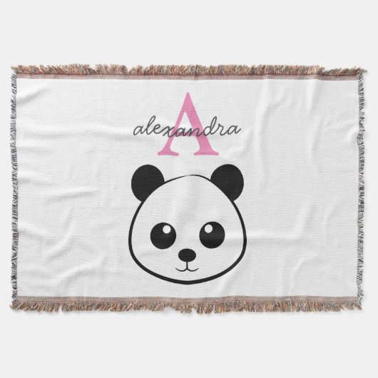 Couverture Porte-panda coutume Monogramme (Devant)