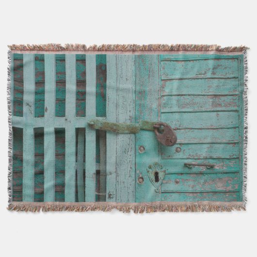 Couverture Porte Turquoise patinée (Devant)