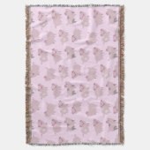 Couverture Portes et Motifs pour bébés roses mignons (devant Vertical)