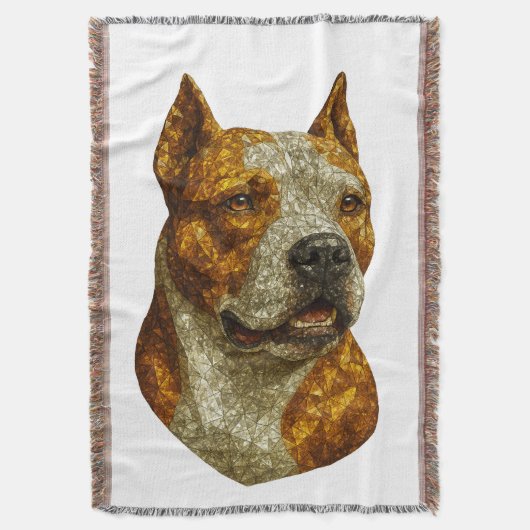 Couverture Portrait de chien Pitbull (devant Vertical)