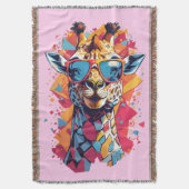Couverture Portrait de girafe de style graffiti-58567 (devant Vertical)