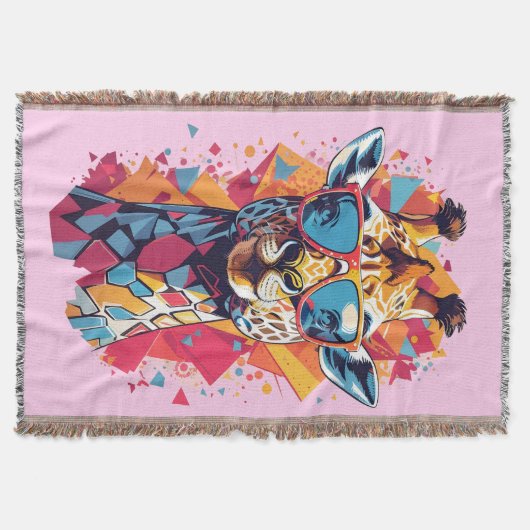 Couverture Portrait de girafe de style graffiti-58567 (Devant)