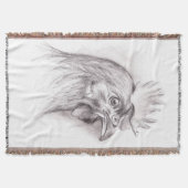 Couverture Portrait de poulet au charbon (Devant)