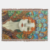 Couverture Portrait d'une belle femme en verre tendu (Devant)