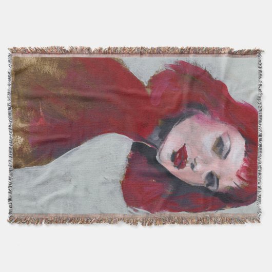 Couverture Portrait Fem - Rouge (Devant)