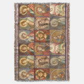 Couverture Portraits catholiques de beaux-arts de Jésus et (devant Vertical)