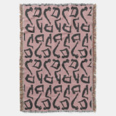 Couverture Positions de yoga Silhouettes (devant Vertical)