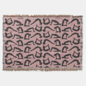 Couverture Positions de yoga Silhouettes (Devant)