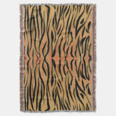 Couverture Poster de animal élégant de tigre d'or noir (devant Vertical)