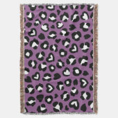 Couverture Poster de animal, Léopard Violet, Spots De Cheetah (devant Vertical)