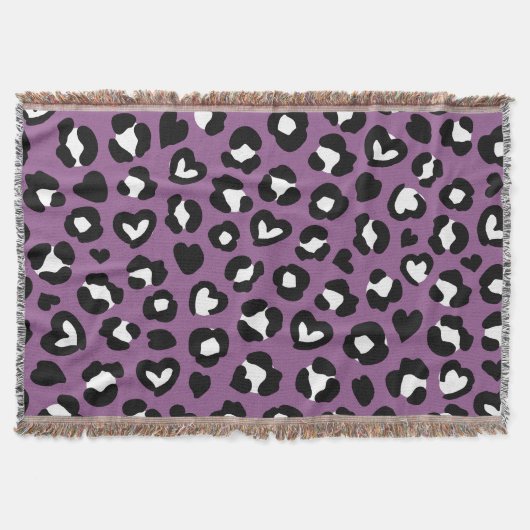 Couverture Poster de animal, Léopard Violet, Spots De Cheetah (Devant)