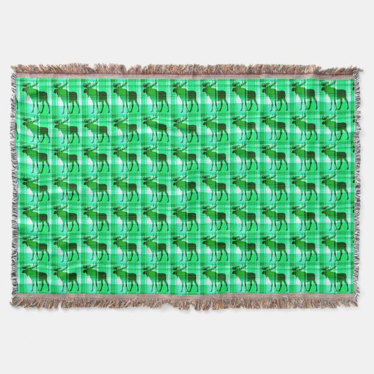 Couverture Poudre d'orignal vert rustique (Devant)