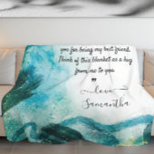 Couverture pour ami avec message personnalisé (tur