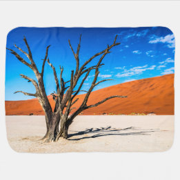 Couverture Pour Bébé Arbre mort à Deadvlei, Namibie
