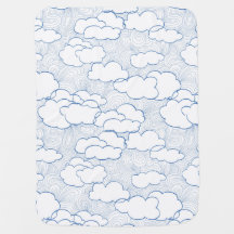 Couverture pour bébé Cloud