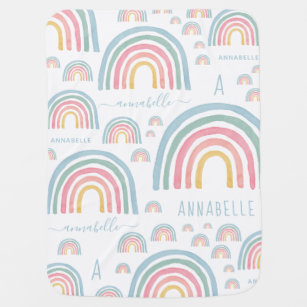 Couvertures Couleur Arc Ciel Pour Bebes Zazzle Be Couvertures Couleur Arc Ciel Pour Bebes Zazzle Be