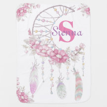Couverture bébé Dreamcatcher personnalisée