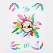 Couverture de crèche de bébé de Natif américain