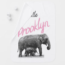 Couverture personnalisée de bébé "peu de Brooklyn