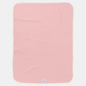 Couverture Pour Bébé Cute Baby Girl Pink Pattern (Dos)