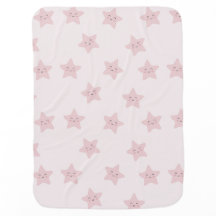 Cute petite étoile rose couverture bébé