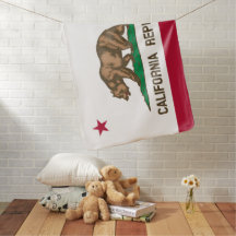 Drapeau d'état de Californie Imprimer Patriotique