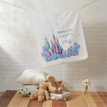 Frozen 1st Birthday Cartoon Castle First Birthday 