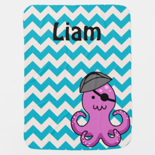 Couvertures Poulpe Pour Bebes Zazzle Be