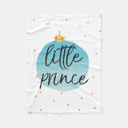 Couverture pour bébé Little Prince Baby shower cad (Devant)