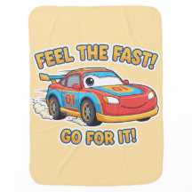 Ressentez la vitesse ! Jolie voiture de course rou
