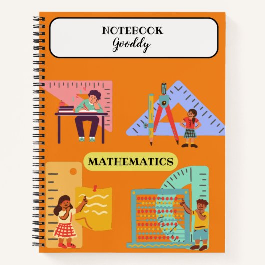 Couverture Pour Carnet Mathématique (Devant)