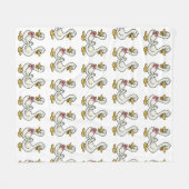 Couverture pour enfants d'oie sotte (Devant (Horizontal))