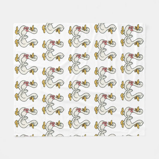 Couverture pour enfants d'oie sotte (Devant (Horizontal))