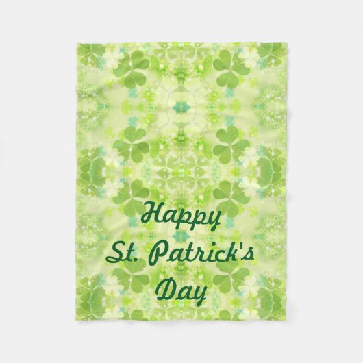 Couverture pour fauteuil roulant St Patrick's Day  (Devant)
