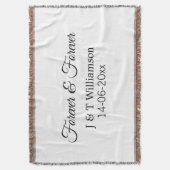 Couverture Pour toujours & toujours ajouter nom de couple dat (devant Vertical)