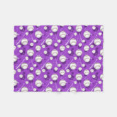 Couverture pourpre d'ouatine de motif orienté de (Devant (Horizontal))