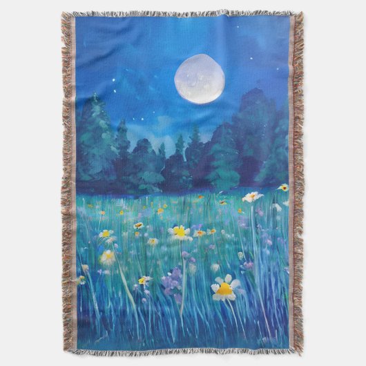 Couverture Pré et forêt sous une Pleine lune (devant Vertical)