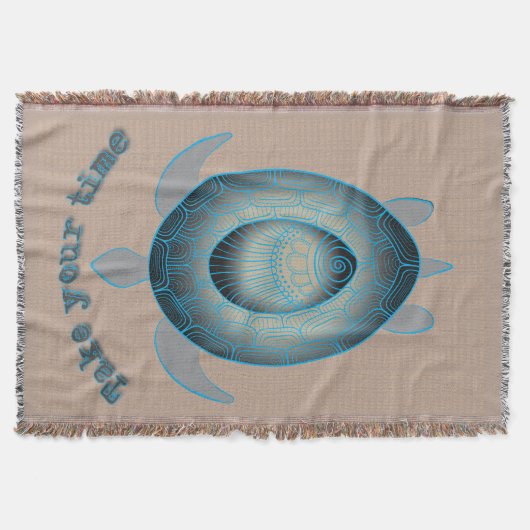 Couverture Prenez votre temps Turtle motivation citation (Devant)