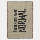 Couverture Pretending To Be Normal (devant Vertical)