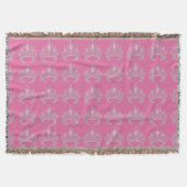 Couverture Princesse Tiara Throw Blanket (Devant)
