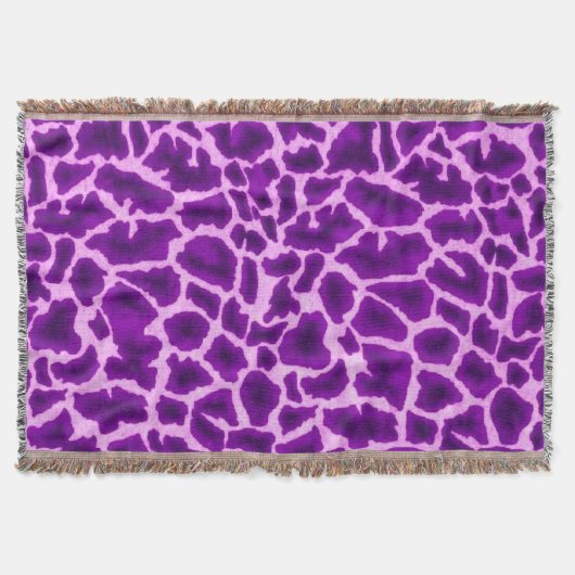 Couverture Print de Purple Giraffe (Devant)